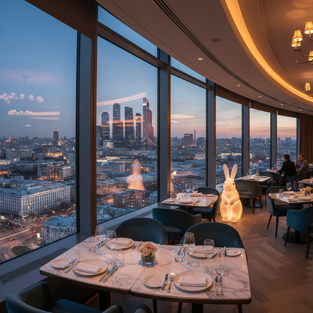 Панорамные рестораны района - дезинфекция на Арбате