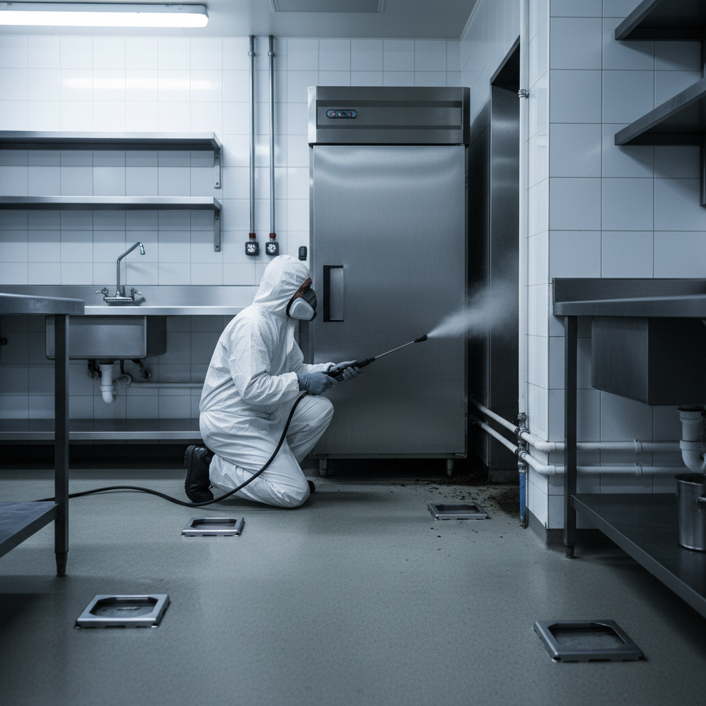 Дезинфекция кухни — Промышленное оборудование. Санитарные Решения